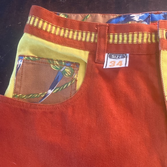 Major Damage high waisted multi-color pants - Picture 8 of 8